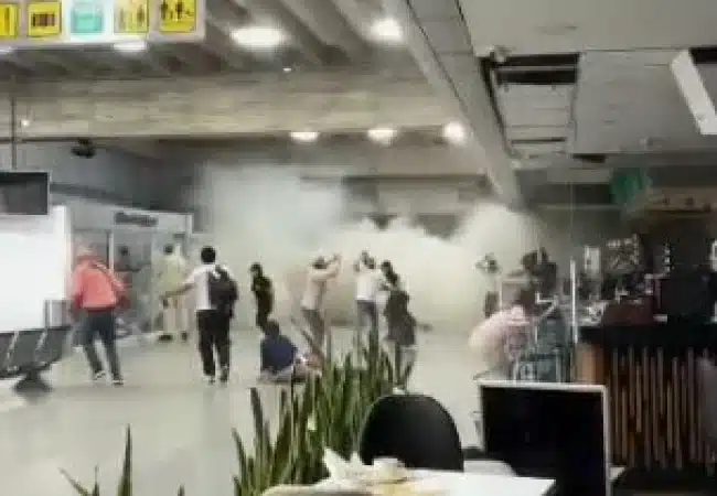 Pánico en Maiquetía: pasajeros corrían dentro del aeropuerto mientras el sismo sacudía la estructura