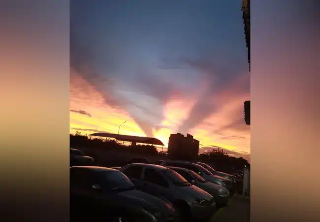El amanecer de Maracaibo con color y calor