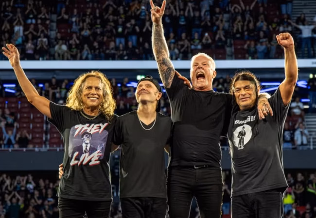 Metallica dona 100 mil dólares para apoyar a los afectados por el doble terremoto en Venezuela