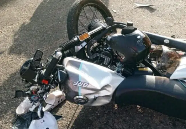 Motorizado queda en estado crítico tras ser arrollado en San Francisco: El responsable se dio a la fuga