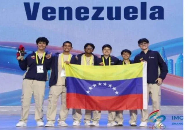 Venezolanos destacan en la Olimpiada de Matemáticas en China