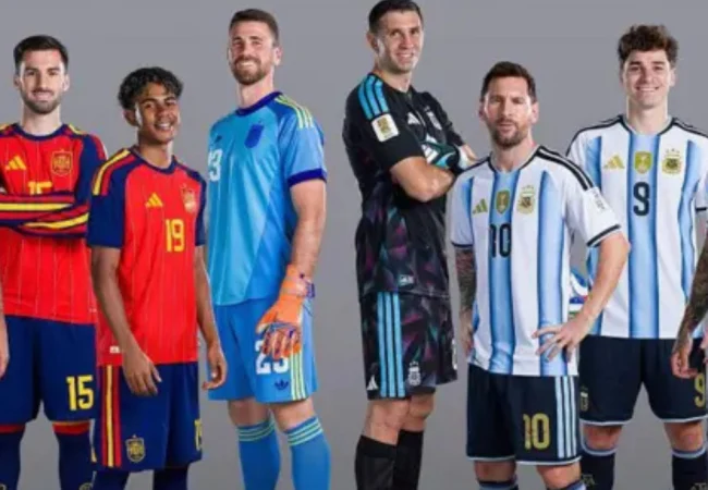 Alineaciones confirmadas para la gran final de la Copa del Mundo entre España y Argentina