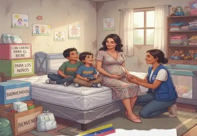 Una cadena de amor y empatía logra consolidar casi en su totalidad el apoyo a madre y sus dos hijos desplazados de Caracas