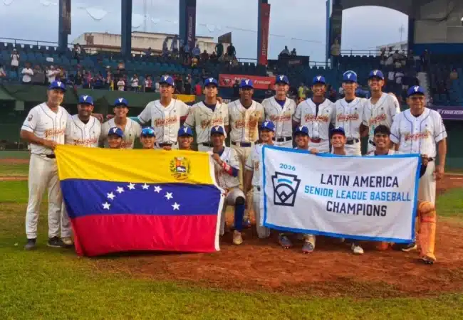 ¡Venezuela Campeón! La Pequeña Liga de Coquivacoa conquista el Latinoamericano Senior de Béisbol