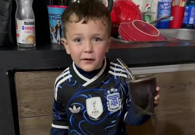 Con un ‘matecito’ celebró Salvi el triunfo de Argentina frente a Egipto