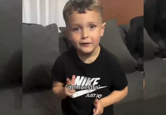 Salvi, el nene argentino que conquistó las redes ahora nos enseña a bailar cumbia