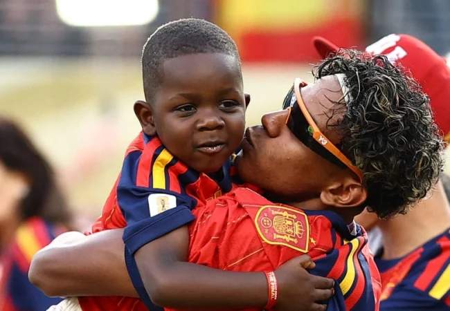 El pequeño Keyne: el hermano de Lamine Yamal que conquistó las cámaras en la final del Mundial