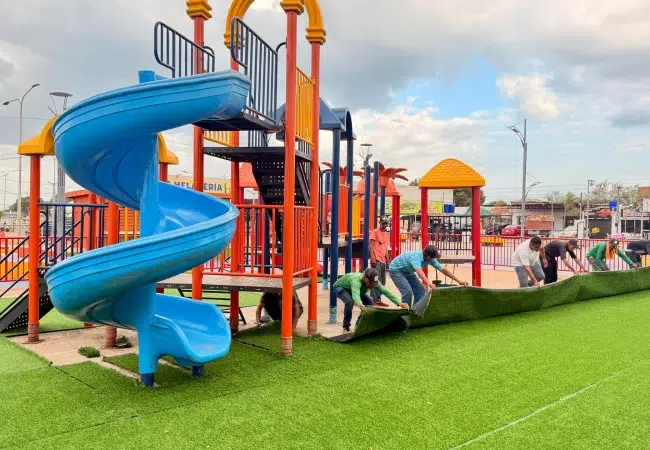 Alcaldía de San Francisco avanza en el plan de recuperación integral en los parques "Niño Simón"