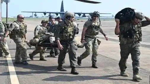 Comando Sur de EEUU apoya los esfuerzos de socorro en con dos mil efectivos y confirma que dejaránVenezuela al finalizar la misión humanitaria