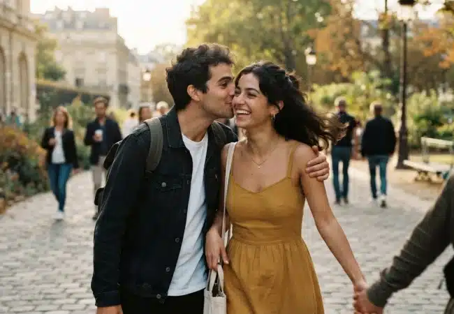 Róbate un beso y celébralo
