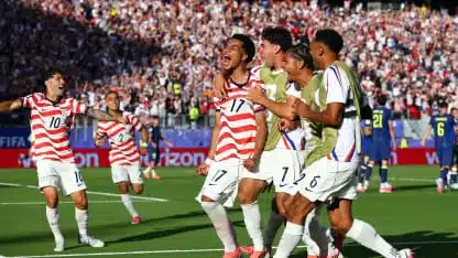 Estados Unidos vence a Bosnia y se cita con Bélgica en octavos de final