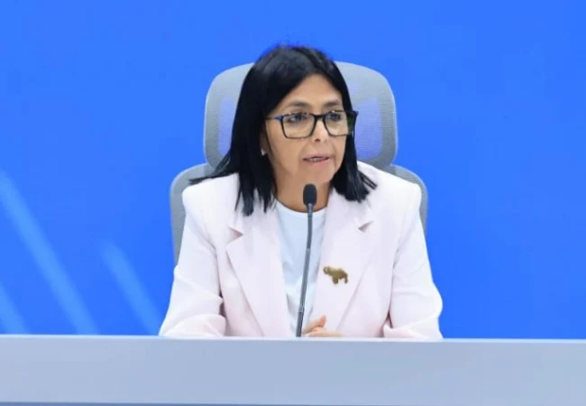 Producción petrolera venezolana "ya está en 1 millón 203 mil barriles por día", según la presidenta (E) Delcy Rodríguez